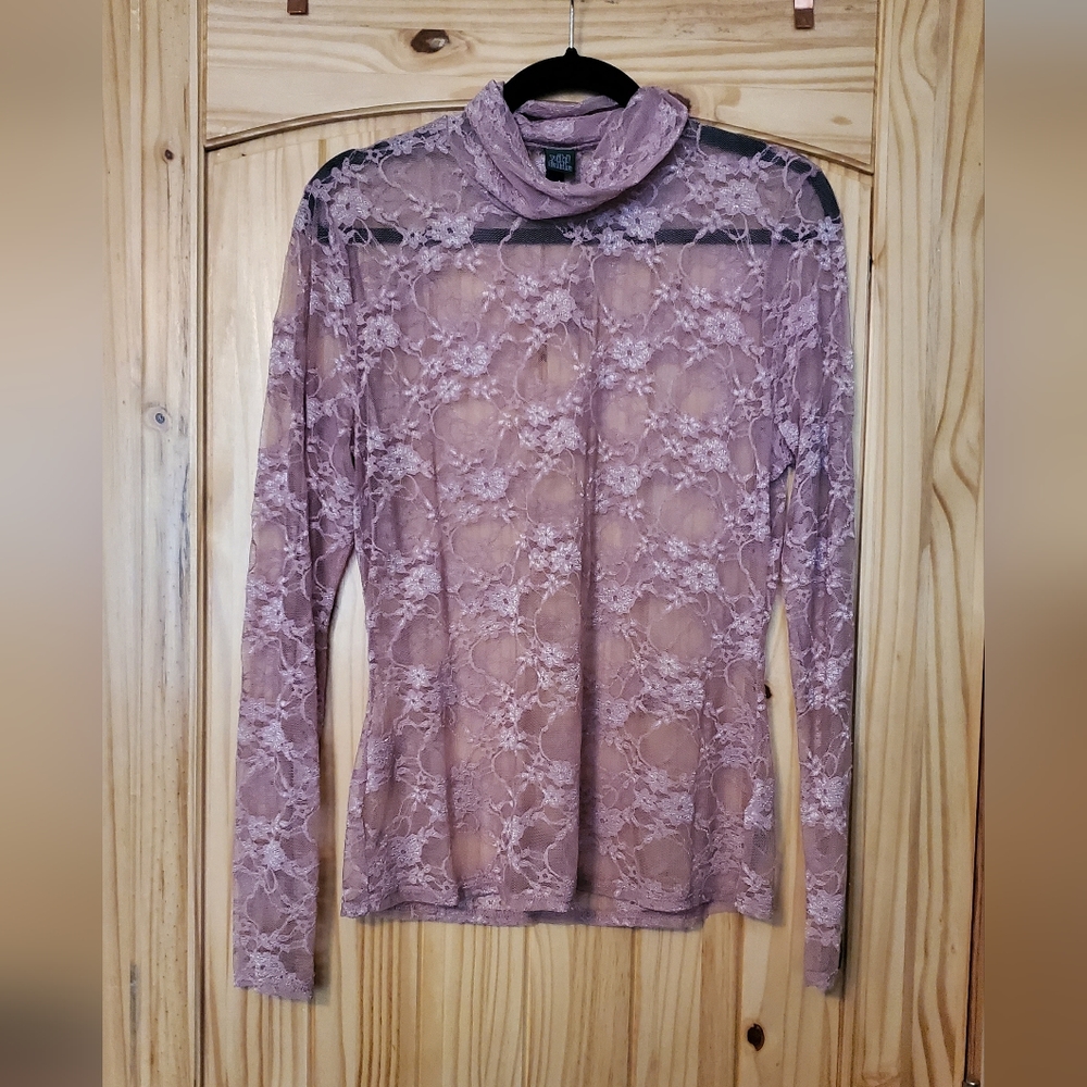 Wild Fable Sheer Turtleneck